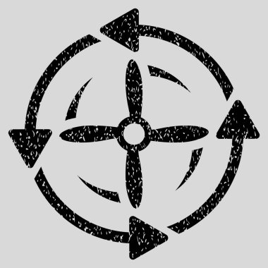 Vida döndürme grenli doku simgesi