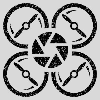 Çekim dron grenli doku simgesi