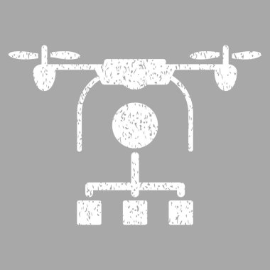 Drone dağıtım grenli doku simgesi