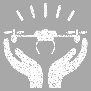 Uçağın denize indirmek eller grenli doku simgesi