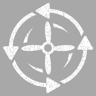 Vida döndürme grenli doku simgesi