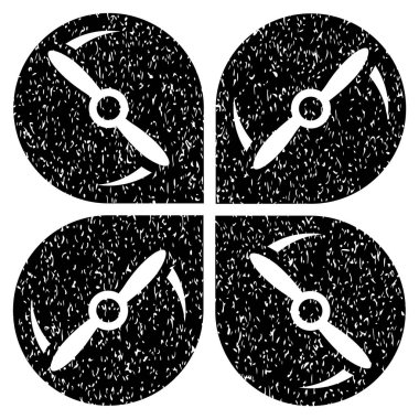 Airdrone vida döndürme grenli doku simgesi