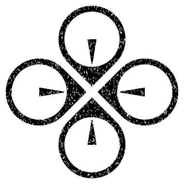 Sinek dron grenli doku simgesi