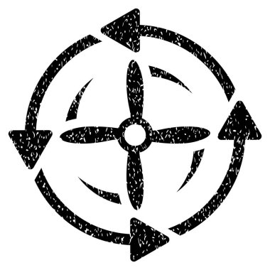 Vida döndürme grenli doku simgesi