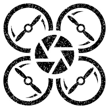 Çekim dron grenli doku simgesi