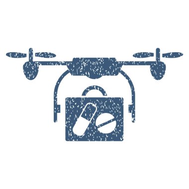 Airdrone eczane teslim grenli doku simgesi