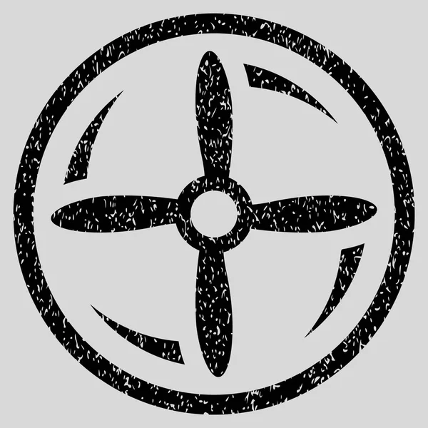 Икона вращения винта дрона — стоковый вектор