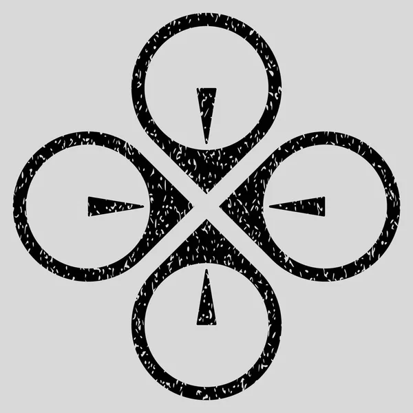 Sinek dron grenli doku simgesi