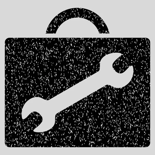 Repair Equipment Case Grainy Texture Icon — Stock Vector
