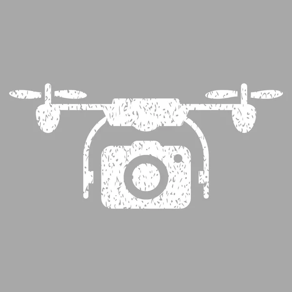 Caméra Drone texture granuleuse Icône — Image vectorielle
