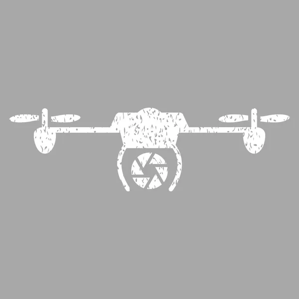 Pictogram van de korrelige textuur van de Airdrone van sluiter Spy — Stockvector