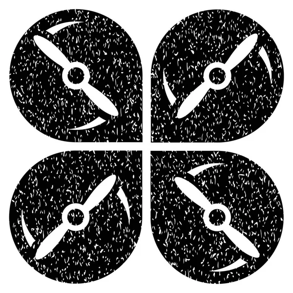 Airdrone vida döndürme grenli doku simgesi