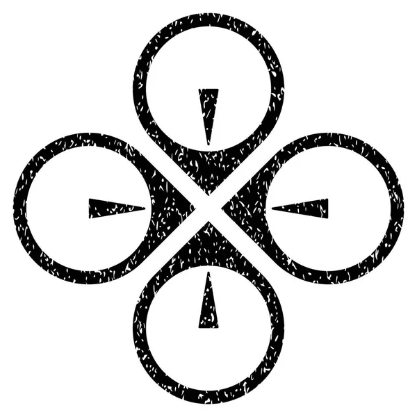 Sinek dron grenli doku simgesi