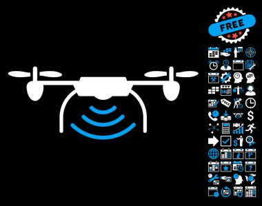 Bonus ile radyo verici Airdrone simgesi