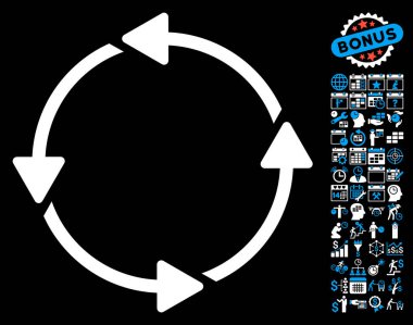 Bonus döndürme Ccw simgesi