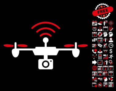 Radyo kamera Airdrone simgesi Bonus ile