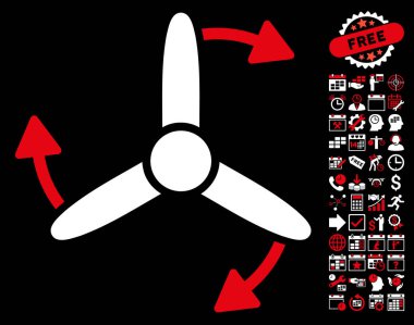 Üç uçlu vidalı döndürme simgesi Bonus ile