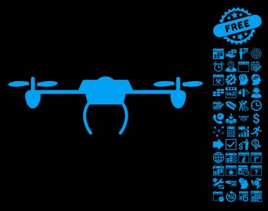 Bonus ile dron simgesi