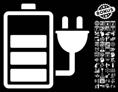 Bonus ile şarj pil simgesi