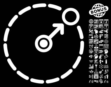 Yuvarlak alan sınır simgesini Bonus ile