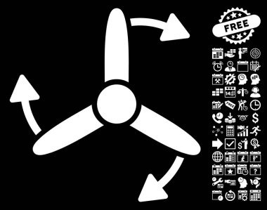 Üç uçlu vidalı döndürme simgesi Bonus ile