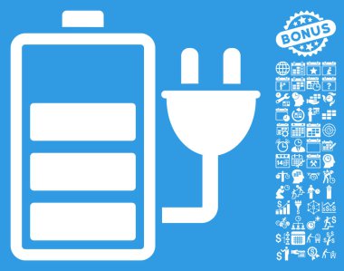 Bonus ile şarj pil simgesi