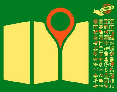 Bonus ile harita simgesi