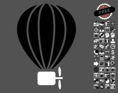 Aerostat balon simgesi Bonus ile