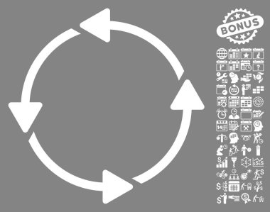 Bonus döndürme Ccw simgesi