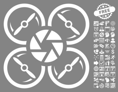 Bonus ile çekim dron simgesi