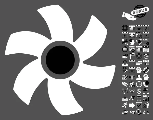 Ícone do rotor com bônus —  Vetores de Stock