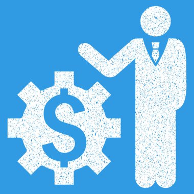 İşadamı seçenekleri grenli doku simgesi