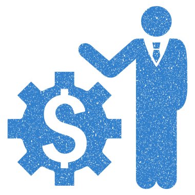 İşadamı seçenekleri grenli doku simgesi