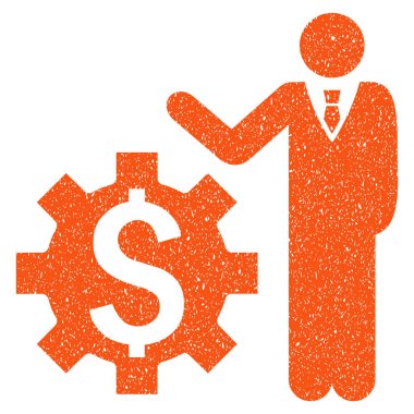 İşadamı seçenekleri grenli doku simgesi