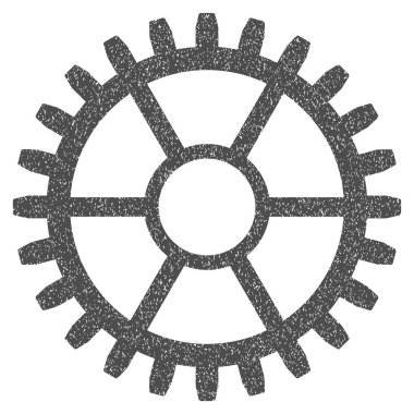 Saat tekerlek grenli doku simgesi