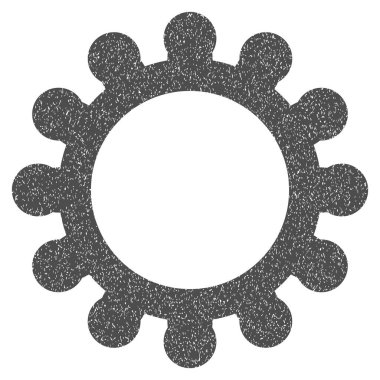 Dişli grenli doku simgesi