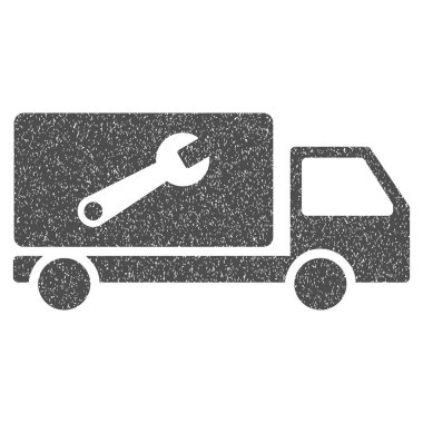 Hizmet araba grenli doku simgesi