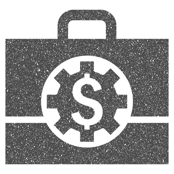 Banco Opciones de carrera Grainy Texture Icono — Vector de stock