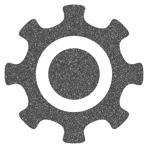 Cogwheel kornet tekstur ikon – Stock-vektor
