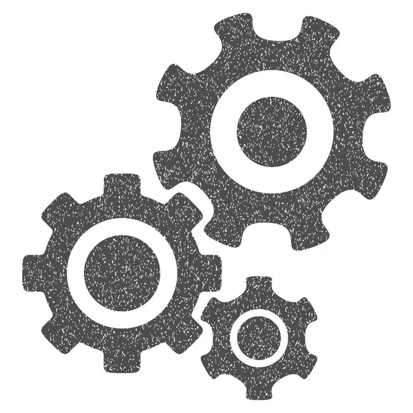 Dişli mekanizması grenli doku simgesi