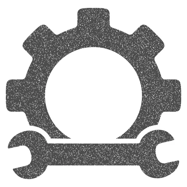 Herramientas de servicio Grainy Texture Icon — Vector de stock