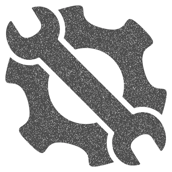 Сервисные инструменты Grainy Texture Icon — стоковый вектор