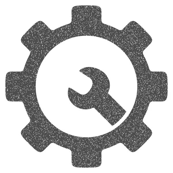 Service Tools körnige Textur Symbol — Stockvektor