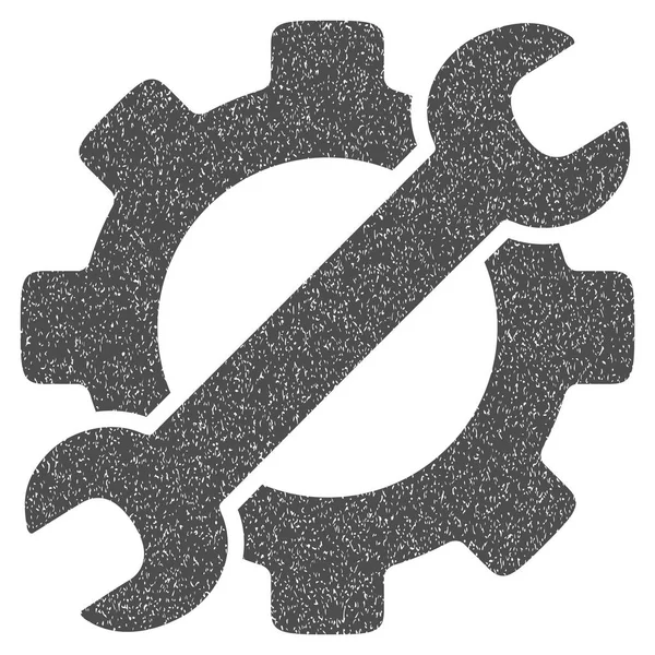 Service Tools körnige Textur Symbol — Stockvektor