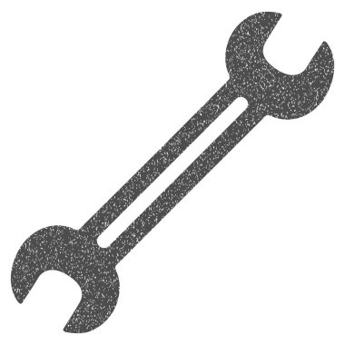 İngiliz anahtarı grenli doku simgesi