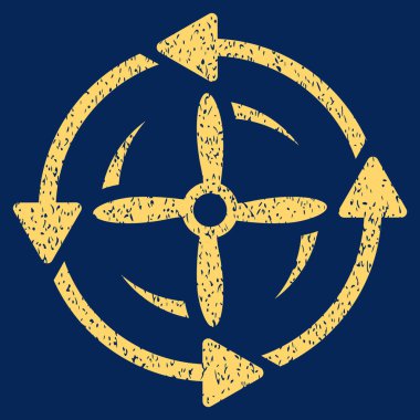 Vida döndürme grenli doku simgesi