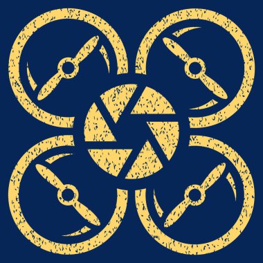 Çekim dron grenli doku simgesi