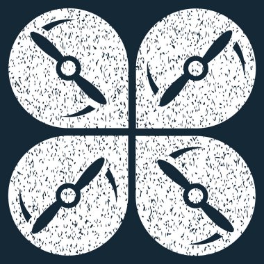 Airdrone vida döndürme grenli doku simgesi