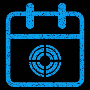 Hedef gün grenli doku simgesi