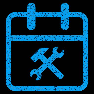 Çalışma günü grenli doku simgesi